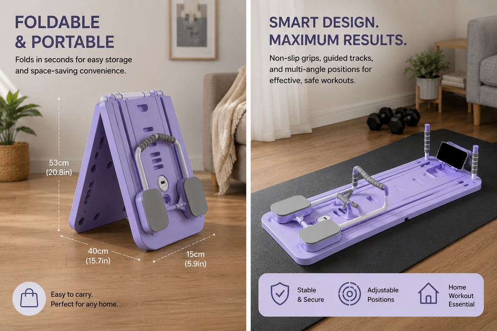 Ultimate Pilates Home Workout Board